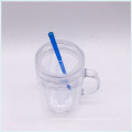 Hot Sale Plastic Starbucks Tumbler Cup avec paille (SH-PM38)